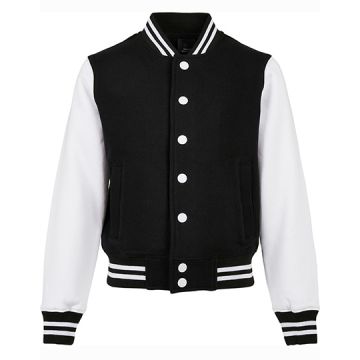 BY187 | Kids´ Organic Sweat College Jacket | 01/25