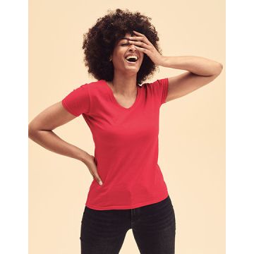 F271N | Ladies´ Valueweight V Neck T | Fruit of the Loom
