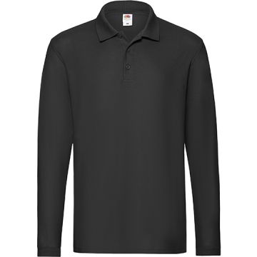 F541N | Premium Long Sleeve Polo | 01/25