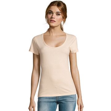 L02079 | Women´s Low-Cut Round Neck T-Shirt Metropolitan | S