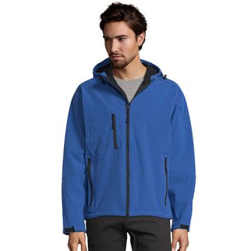 L848 | Men´s Hooded Softshell Jacket Replay | SOL´S