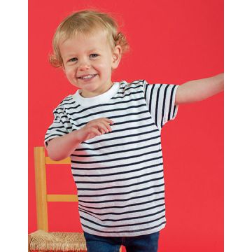 LW027 | Short Sleeved Stripe T Shirt | Larkwood