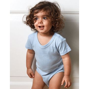 NE11030 | Babies Short Sleeve Bodystocking | Neutral