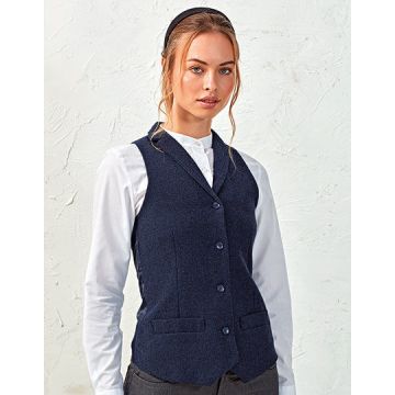 PW626 | Women´s Herringbone Waistcoat | Premier Workwear