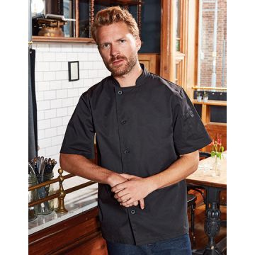 PW900 | Essential Short Sleeve Chef´s Jacket | Premier Workw