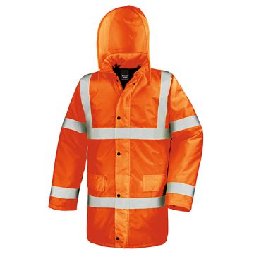 RT218X | High Vis Motorway Coat | 01/25