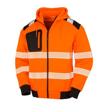 RT503 | Recycled Zipped Safety Hoody | 01/25