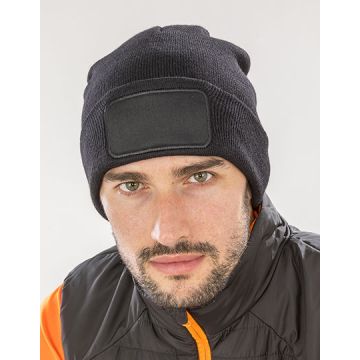 RT927 | Recycled Double Knit Printers Beanie | Result Genuin