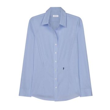 SN080619 | Women´s Blouse Slim Fit Check/Stripes Long Sleeve