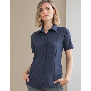 W596 | Ladies´ Wicking Short Sleeve Shirt | Henbury