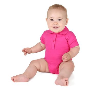 X947 | Bio Bodysuit With Polo Shirt Neck | Link Kids Wear