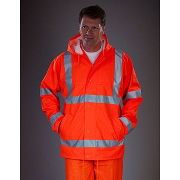 YK450 | Hi-Vis Soft Flex Breathable Rain Jacket | YOKO