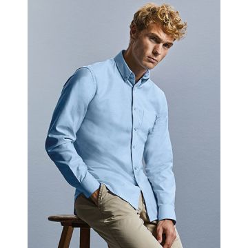 Z928 | Men´s Long Sleeve Tailored Button-Down Oxford Shirt |