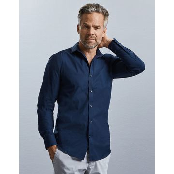 Z960 | Men´s Long Sleeve Fitted Ultimate Stretch Shirt | Rus