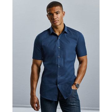 Z961 | Men´s Short Sleeve Fitted Ultimate Stretch Shirt | Ru
